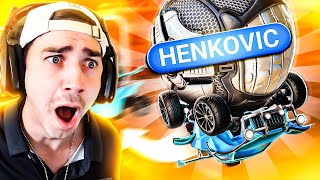 BEST OF HENKOVIC The CLEANEST Freestyler of 2023  Rocket League [upl. by Aikcir]