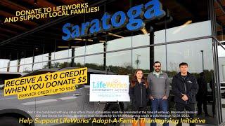 LifeWorks and Saratoga Honda Thanksgiving Collaboration [upl. by Ardra532]