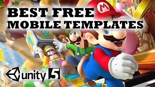 Best Free Mobile Games Templates for Unity 3D [upl. by Wilt]