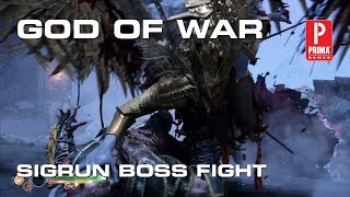 God of War  How to Defeat Valkyrie Queen Sigrun Secret Boss [upl. by Digdirb]