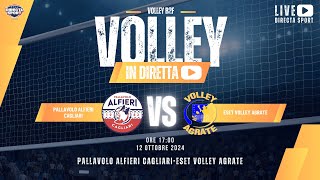 Volley B2F  Pallavolo Alfieri CagliariEset Volley Agrate 13 [upl. by Yelnahs763]