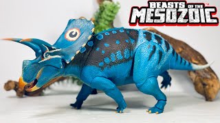 Beasts of the Mesozoic Torosaurus latus Review Wave 3 Ceratopsian Series [upl. by Grannie461]