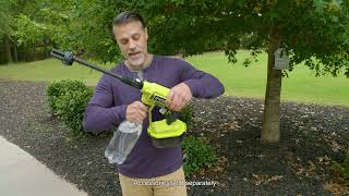 18V ONE Cordless Power Washer RY18PW22A [upl. by Gilroy397]