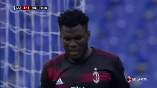 Highlights Lazio 41 AC Milan Serie A TIM 20172018 [upl. by Gilbertina]