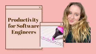 Software Engineering Productivity Tips Tour my setup [upl. by Haland]