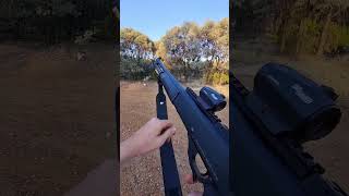 Sulun Tacsoras lever release shotgun the Australian Benelli m4 [upl. by Esoj]