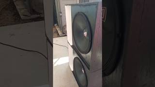 Rockville RVP18W4 18 inch Subwoofer BASS TEST [upl. by Haem391]