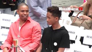 Jaden Smith goes crazy over a photographer at Jackie Chan Hand amp Footprint Ceremony [upl. by Joerg285]