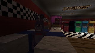 Minecraft FNAF Universe Mod  Main Hall amp Pirates Cove EP 2 [upl. by Anivram687]