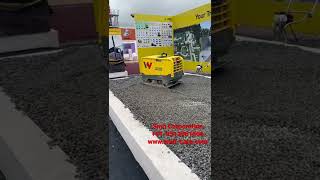 Wacker Neuson DPU80r Remote operated Reversible Plate compactor [upl. by Oiratno300]