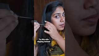 Trendy Sideclip Hairstyle viralshorts hairtutorial hairstyle trending morevideoscomingsoon [upl. by Melar]