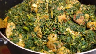 QUICK AND EASY EDIKANG IKONG SOUP RECIPE [upl. by Varian]