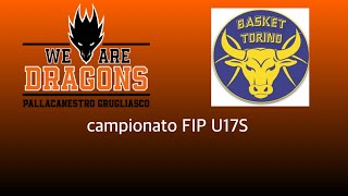 campionato FIP U17S Grugliasco 45 vs Basket Torino 62 [upl. by Lepp]