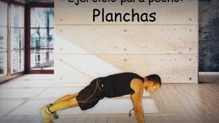 Planchas  Ejercicio para pecho [upl. by Alli]