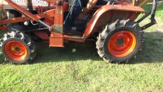 KUBOTA B2150 TRACTOR HST 4X4 [upl. by Eitteb]