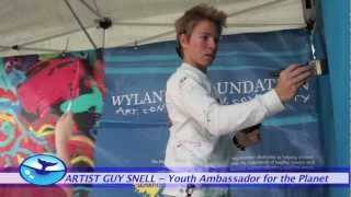 GUY SNELL amp THE WYLAND FOUNDATION IN THE 16th ANNUAL PIGEON ART FESTIVAL 2012 [upl. by Sheeree126]