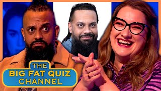 Best Of Sarah Millican amp Guz Khan  The Big Fat Quiz Of The Year 2021 [upl. by Ecyarg]