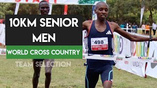 10KM SENIOR MEN World Cross Country 2024 Team selection for Belgrade Kenyan national championships [upl. by Eisset]