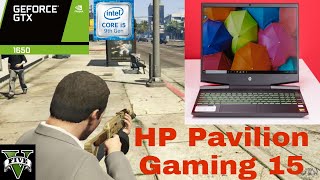 GTA 5 Best Settings for 80 FPS on HP Pavilion Gaming 15  intel i5 9300h GTX 1650 8gb Ram [upl. by Annaiek]