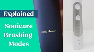 Sonicare CleaningBrushing Modes Explained [upl. by Deckert868]