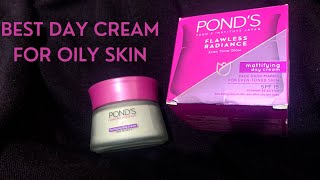 Review of Ponds flawless day cream best day cream for oily skin ponds flawless radiance [upl. by Spillihp]