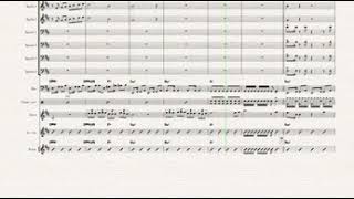 Volare  Full Big Band Score [upl. by Atilek]