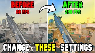 BEST PC Settings for Warzone 3 SEASON 1 Optimize FPS amp Visibility [upl. by Bart]