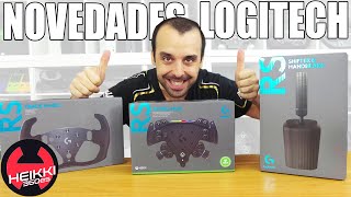 Unboxing y primeras impresiones del nuevo volante freno de mano y cambio de Logitech [upl. by Smith]