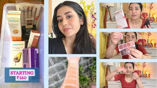 Beginner’s￼ Makeup Kit Essentials for Every Teen using Best Products mostly under ₹500 Shef [upl. by Taite]