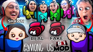 AMONG US but we Modded It FGTeeV vs Fake Bodies Meme Mod [upl. by Eugaet915]