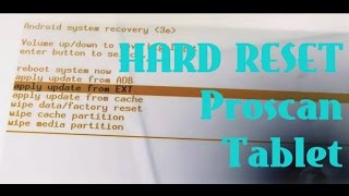 How To Hard Reset Proscan PTL1066 Tablet [upl. by Onaled]