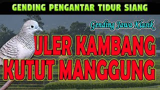 NGLARAS GENDING JAWA KLASIK ULER KAMBANG KUTUT MANGGUNG GENDING JAWA NYAMLENG KAGEM PENGANTAR TIDUR [upl. by Alemaj]