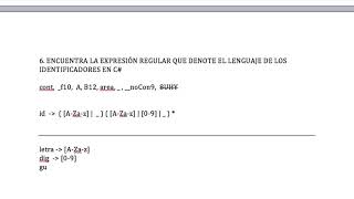 EXPRESIONES REGULARES PARTE 18  IDENTIFICADORES EN C [upl. by Aerbua]