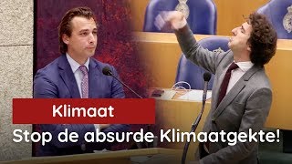 Baudet vs Klaver tijdens Klimaatdebat Stop deze absurde gekte [upl. by Oeram]