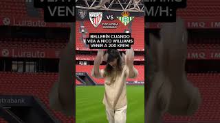 Athletic Club de Bilbao VS Real Betis Bellerin athletic viralfutbol laliga realbetis españa [upl. by Eedya930]