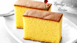 Deliciously Fluffy Sponge Cake  A Musttry Recipe [upl. by Nylanna300]