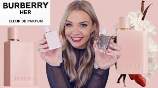 BURBERRY HER ELIXIR EAU DE PARFUM INTENSE FRAGRANCE REVIEW 🍓  Soki London [upl. by Munford]