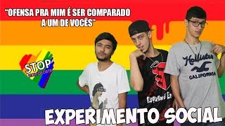 Experimento Social  HOMOFOBIA Feat Lucas Chaves [upl. by Arua431]