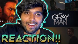 THE GRAY MAN  REACTION  Official Trailer  Netflix India [upl. by Araic863]