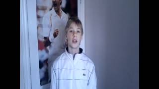 Denis Shapovalov New Video 2012  tennis lessons  program in TorontoTessaTennis [upl. by Anivram]