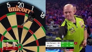 ALL WRIGHT ON THE NIGHT  Final  201920 World Darts Championship [upl. by Pamela947]