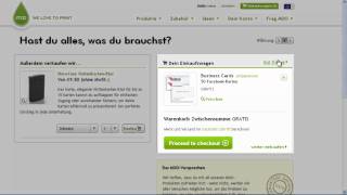 Moocom  Gratis Visitenkarten via Facebook erstellen [upl. by Schaumberger]