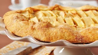 Apple Frangipane Tart Recipe Demonstration  Joyofbakingcom [upl. by Claiborn39]