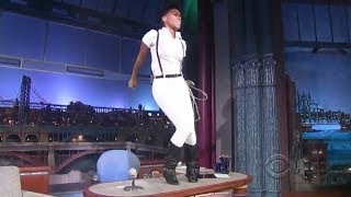 HD Janelle Monáe  quotDance Apocalypticquot 9913 David Letterman [upl. by Eyak869]