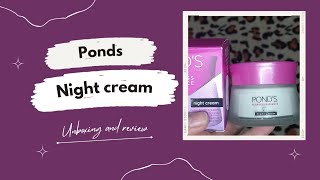 Ponds flawless radiance night cream honest review  affordable night cream in pakistan [upl. by Eustasius]