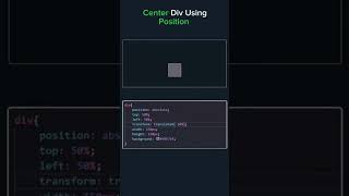 Mastering CSS Centering Divs with Positioning css position absolute relative static sticky [upl. by Erusaert553]