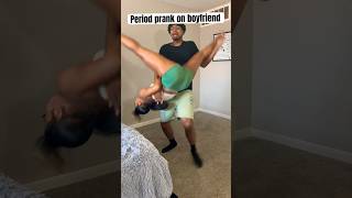 Period Prank On Boyfriend shorts [upl. by Mayman123]