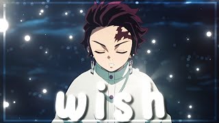 tanjiro  wish  cupcut  EDITAMV [upl. by Hum636]