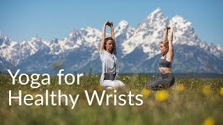 Yoga for Healthy Wrists  YogaToday [upl. by Akirdnas971]