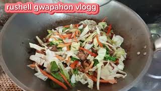 BIHON WITH PORK rushellgwapahonvlogg EPISODE36 [upl. by Zacharia]